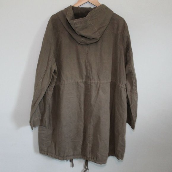 Torrid Twill Anorak Utility Hooded Jacket H11162 - Picture 5 of 7